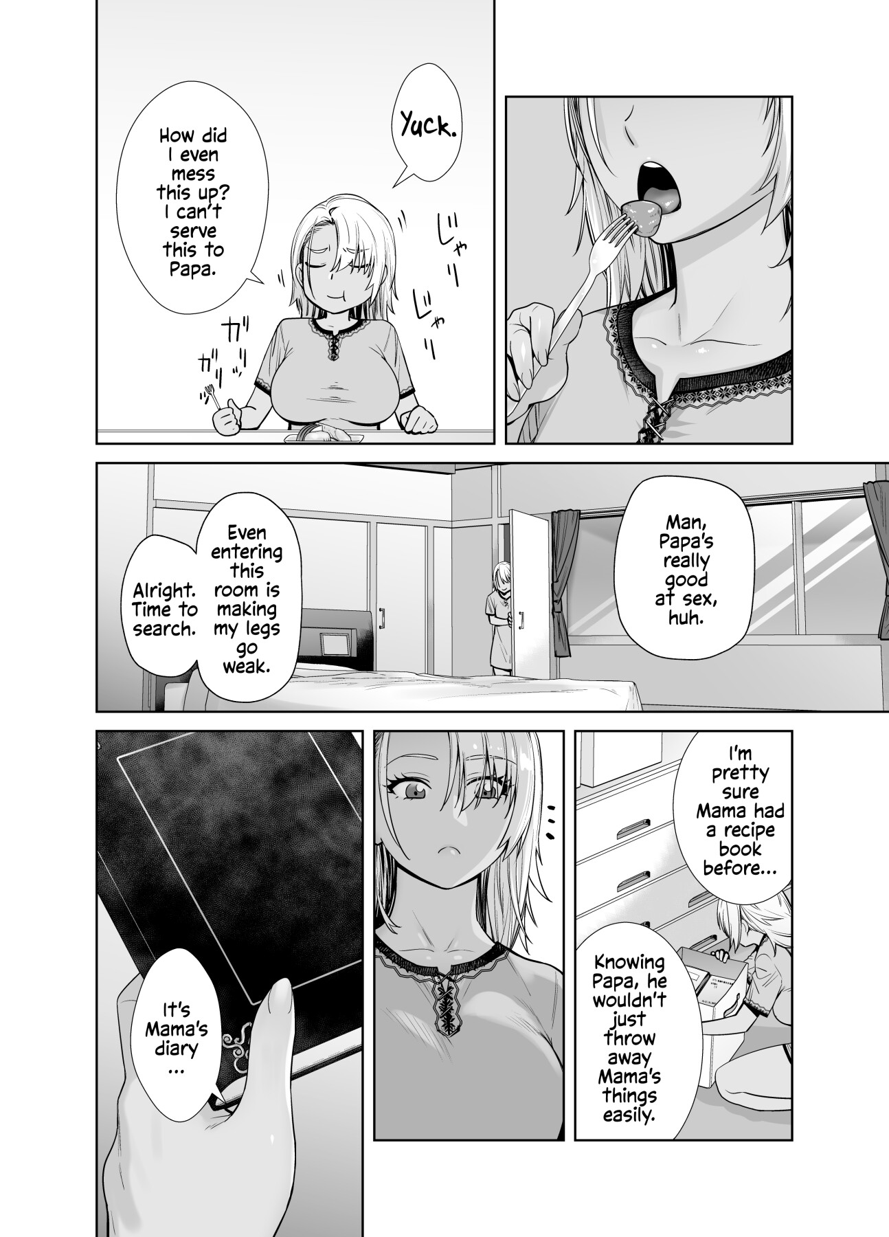 Hentai Manga Comic-Gyaru Daughter Has Passionate Sex With Her Dad 3-Read-29